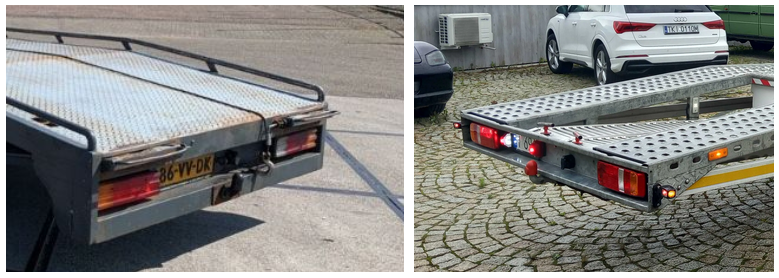 Bumper oprijwagen